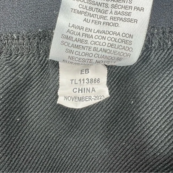 Greg Norman Black Elastic Waist Pull On Performance Golf Pants Stretch Womens XL - Picture 7 of 8